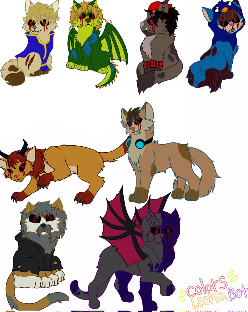 🎨🖼𝘾𝒐𝒍ors leona⛛ᵇᵒᵗ⛛💙🧡_🤍🐉Furia luminosa🤍 tweet media