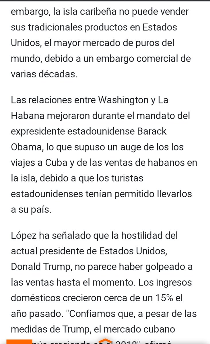 @ElNecio_Cuba Necio...es lamentable qué desde pequeño oigas meta relatos, típico de sistemas totalitarios. Vociferan qué el Imperialismo es el diablo. Pero con él principal enemigo: negocio, recibo turistas, remesas, en fin; revisá el anuario de comercio exterior y principales socios 🌎.