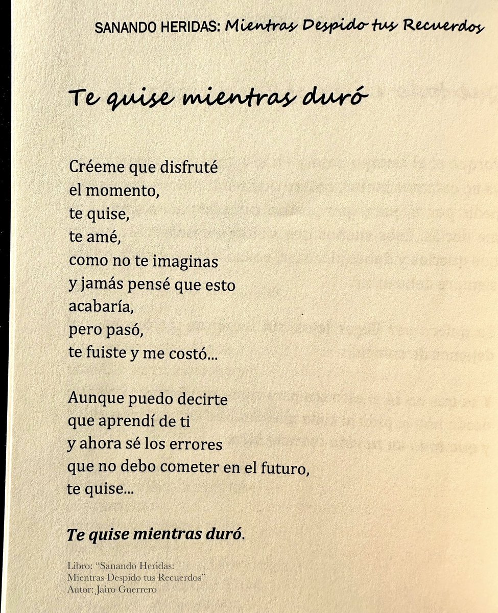 Libro: “Sanando Heridas: Mientras Despido tus Recuerdos” 📕