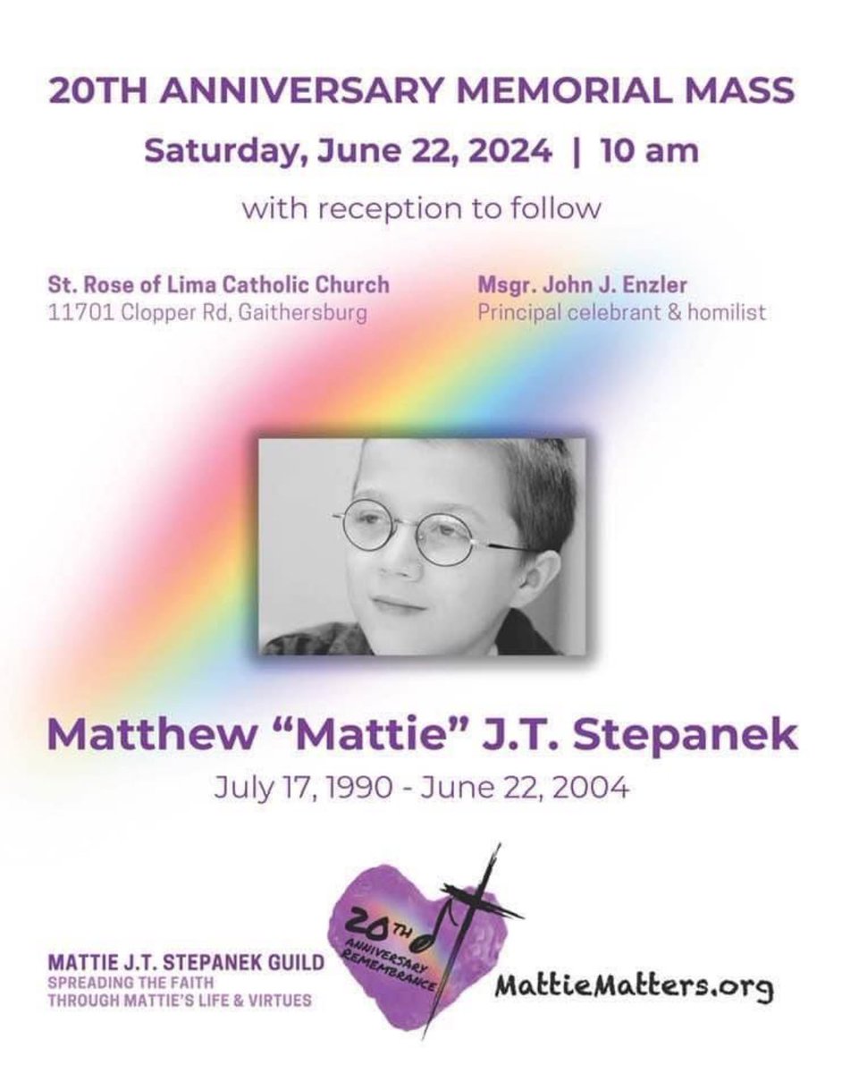 Please join #MattiesGuild!

#MattieMatters #MattiesCause #MattieStepanek