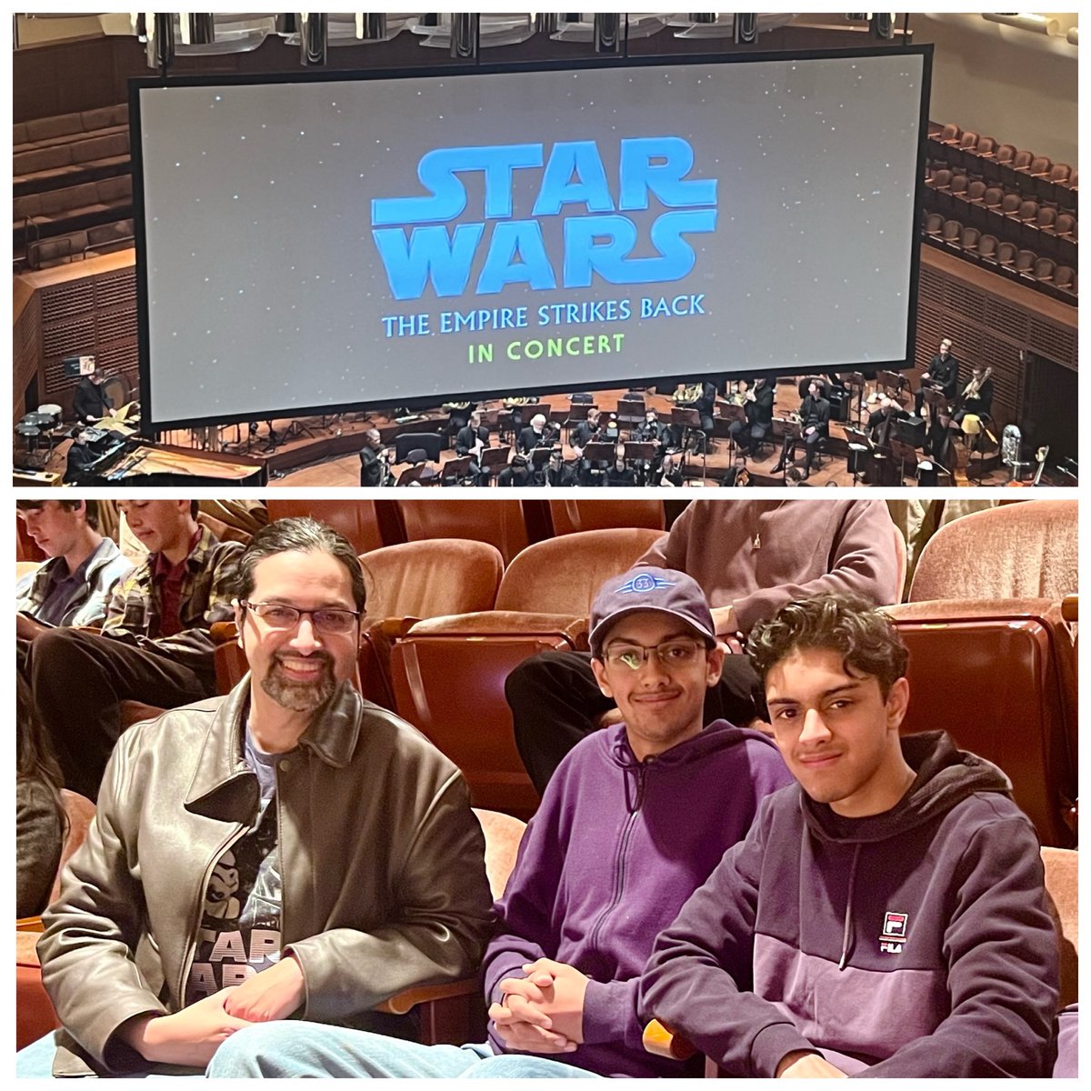 A night of music and movies! @SFSymphony #Maythe4thBeWithYou