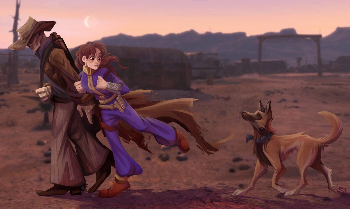 Bittersweetlemm's tweet photo. And they’re off!
#falloutshow #theghoul #lucymclean #falloutamazon https://t.co/CTCEOMDeh0