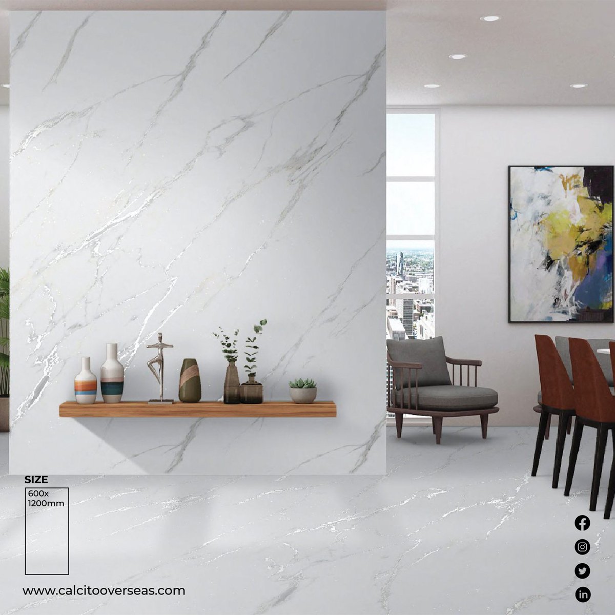 Design Name:- EXO STATURIO 
Size:- 600X1200MM
Surface:- Endless Carving 
#tilepatterns #tileideas #tileinspiration #tilesforhome #ceramicart #homeimprovement #moderntiles #naturalstonetiles #tilemaintenance #tilebeauty #luxurytiles #Rajoles #Teëls #Plocice #tilesoftheday