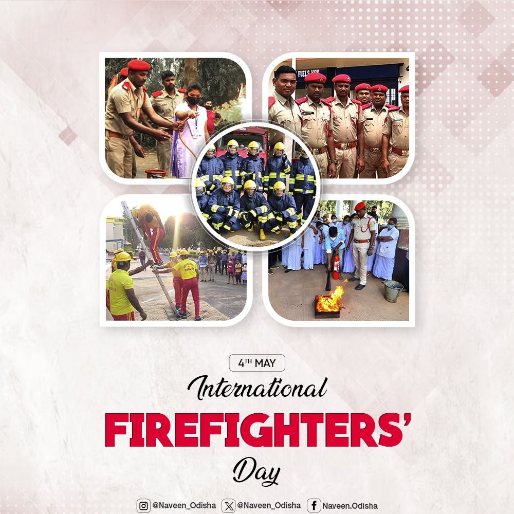 Firefighters work with unwavering commitment and dedication to protect lives and property. On #InternationalFirefightersDay, let’s recognise and celebrate the bravery, resilience, and selflessness of firefighters to keep us safe.