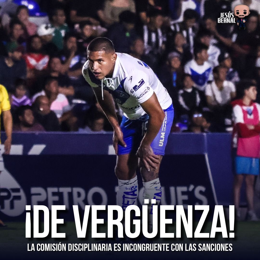 Solo 3 partidos de suspensión por golpear a menores de edad.

Aplausos a la FEMEXFUT y a la Comisión Disciplinaria 👏🏻👏🏻👏🏻👏🏻.