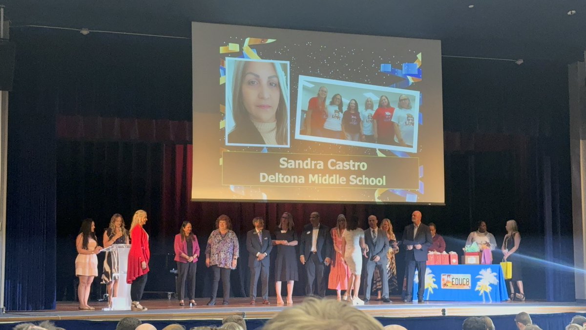 SandraC77056007's tweet photo. New Teacher of the year-Deltona Middle School🎉🥰🇵🇷Thank you-@RubenColonVCS @daly_kelley @GKellermeier @FUTURES_Inc @NathachaCurras https://t.co/GaUoztWWCh