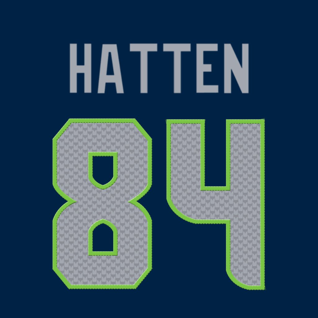 Seattle Seahawks WR Hayden Hatten (@Hayden_Hatten88) is wearing number 84. Last assigned to Colby Parkinson. #Seahawks