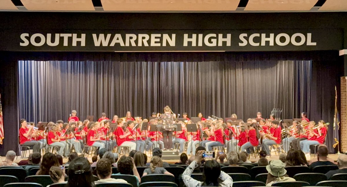 HMMSband's tweet photo. The 2024 WCPS MS Honors Band was a huge success tonight at SWMS! Each of the four middle schools was well represented, as they were led by the amazing Ms. Christi Shores (from the BGISD). Congratulations to ALL! https://t.co/QpiOhUud54