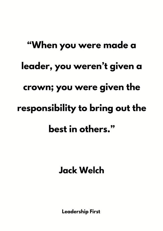 'Unveiling Leadership: A Responsibility Beyond Royalty?'
Leadership isn't about wearing a crown; it's about nurturing greatness. Jack Welch's wisdom reminds us of that. 
First off, trust is the foundation. No crown, just integrity. Then, emotions play their tune.
#LeadWithPurpose