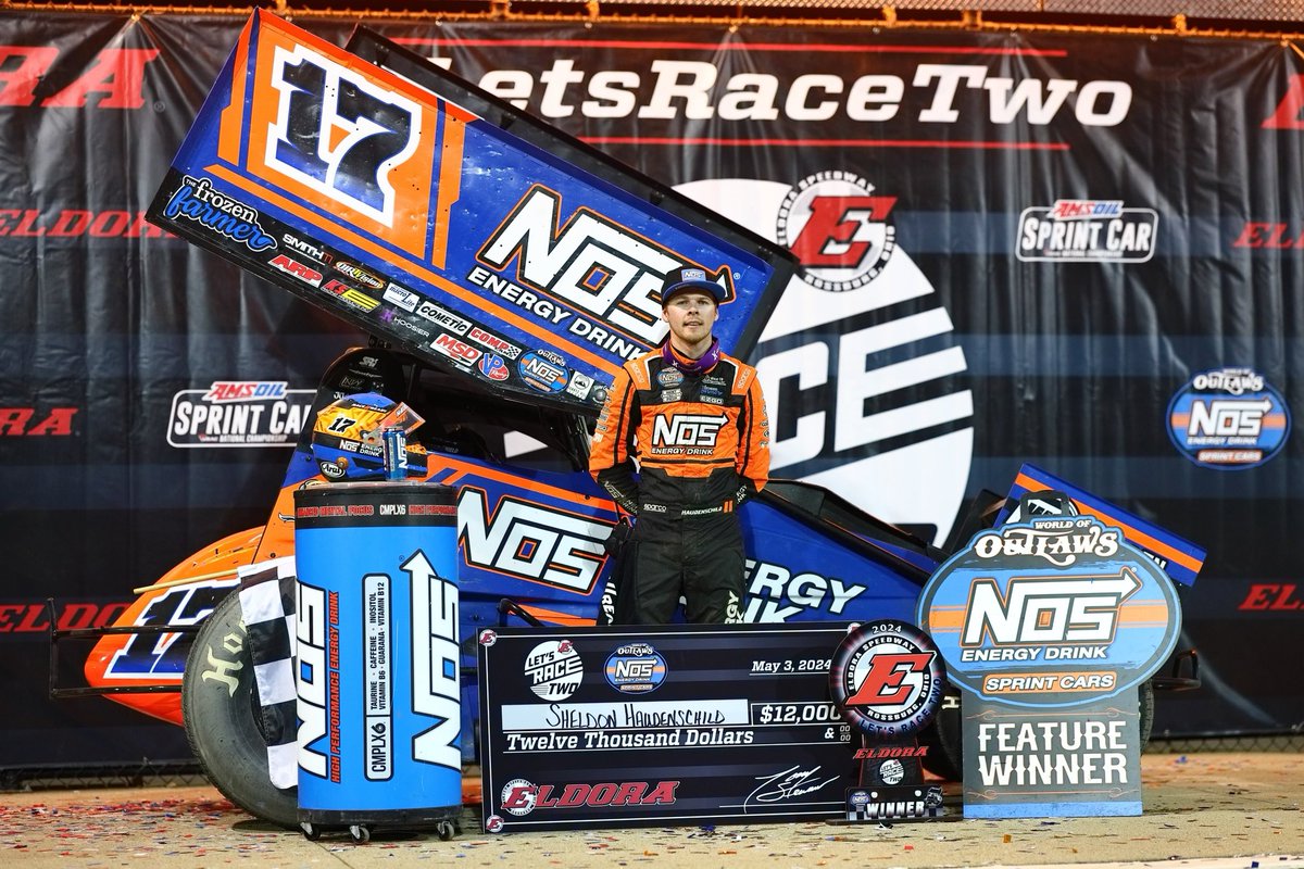 Night 1 of Let’s Race Two: WIN at Eldora! @NosEnergyDrink