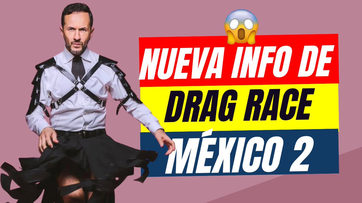 🤯🤩 NUEVAS NOTICIAS DE DRAG RACE MÉXICO 2 🤩🤯

¡Te traemos nuevas noticias de Drag Race México 2, desde una exclusiva que tiene que ver con la DragCon, hasta el desmentir un rumor que corrió en un programa de YouTube!

Ve el video aquí: youtu.be/iWGVLZtFW5Y

#DragRaceMexico…