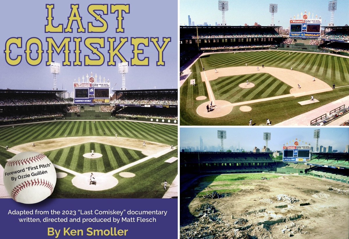 StadiumVagabond's tweet photo. The “Last Comiskey” book is NOW AVAILABLE at https://t.co/Iy3fUkOK8D. Order now for the perfect Grad, Mother’s or Father’s Day gift for the White Sox fan in your life. The book features over 400 of my photos of Comiskey Park.
#lastcomiskey #whitesox #ChicagoHistory #chicago https://t.co/PMvMXK53Og