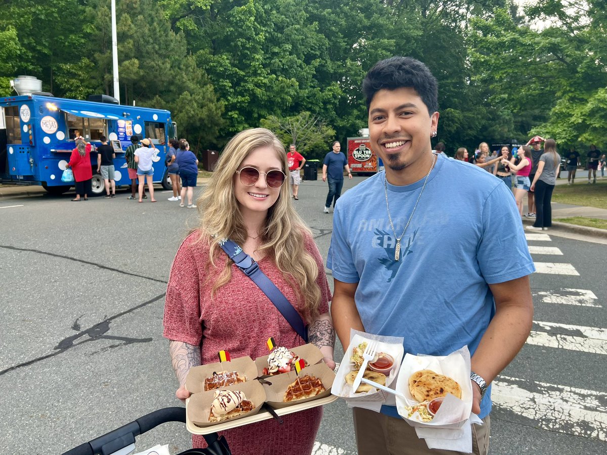 You didn’t have to travel far to experience culture & cuisine from around the world at the Holly Springs Food Festival this evening! 🌎🥙🎶 Tasty food, live performances & a hunt for passport stamps made for a journey we’ll never forget! Thanks for joining us #HollySprings!
