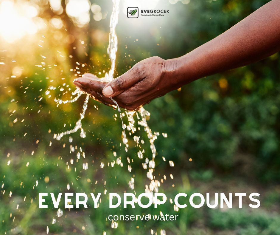 #ElNino 
Every drop counts, we are in this together!

evegrocer.com

#evegrocer