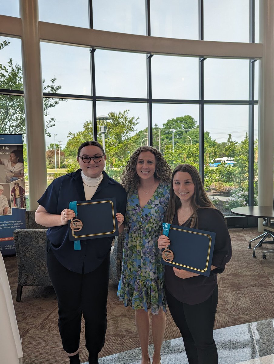 MelissaWitman's tweet photo. Big day of awards for the lab!

@MicheleDagata - KAAP Outstanding Doctoral Award, AKA Doctoral Scholar, &amp; AKA Graduate Student Writing Award

Mackenzie Rattigan - KAAP Outstanding Senior Award &amp; AKA Undergraduate Scholar 
@AmKinesAssoc https://t.co/479ii3D8jq