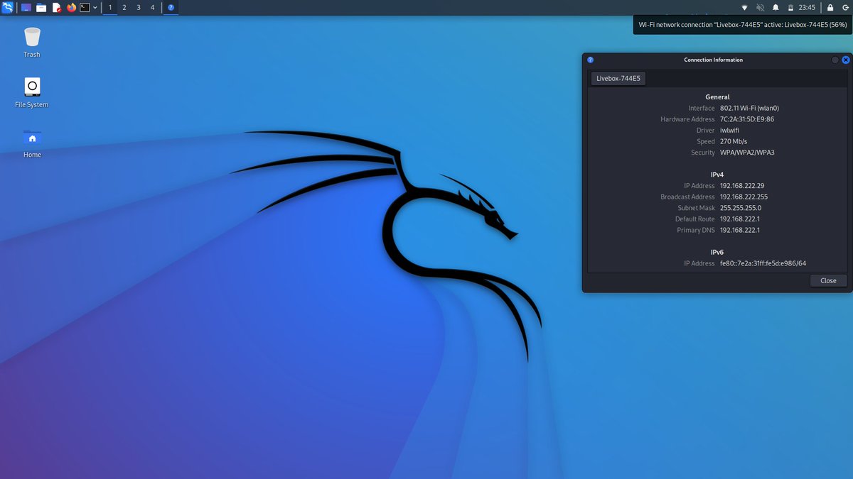How To Connect Wi-Fi On Kali Linux (GUI, Command, Hidden, …) infosecscout.com/wifi-configura… #kalilinux #hacking #cybersecurity