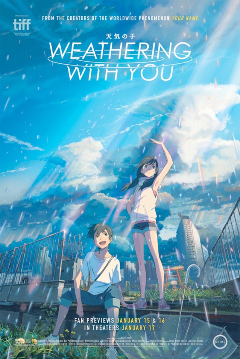 NickSheisty's tweet photo. Tomorrow morning #AniMaytion officially gets underway with Weathering With You (2019) which was brought to us by @trygraptor
So, join us as we turn into water and float away!
You can set a reminder👇
https://t.co/W3tourABSM https://t.co/5p0mHK2KJc
