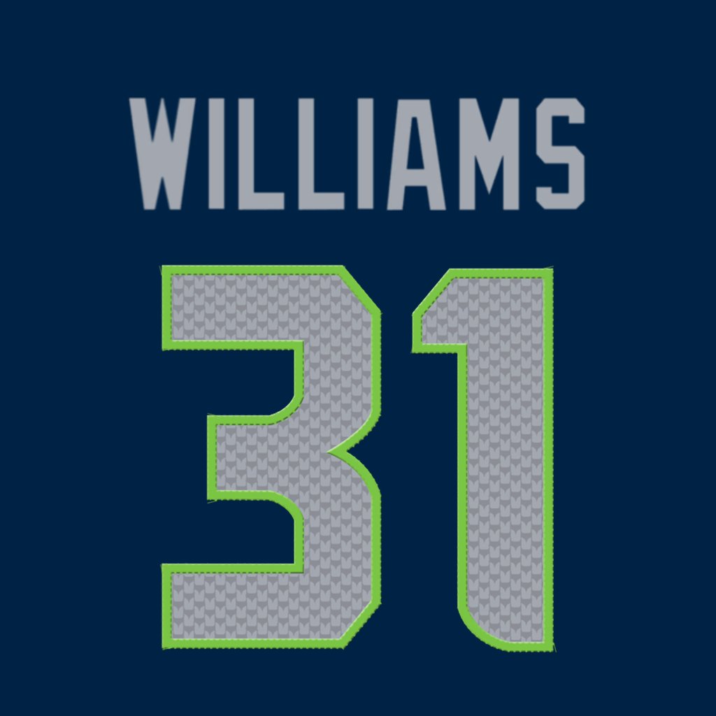 Seattle Seahawks RB TaMerik Williams (<a href="/runtmak/">TaMerik Williams</a>) is wearing number 31. Last assigned to DeeJay Dallas. #Seahawks