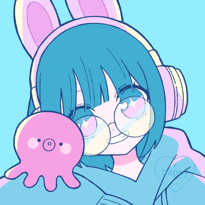 【 WORK】 ねっぴ様()の アイコンを描かせていただきました!  以前、新譜のイラストを担当させていただいた 「娑婆らばらびゅー&ネガポジダンスホール』 もBOOTHにて発売中です!  BOOTH▼ 