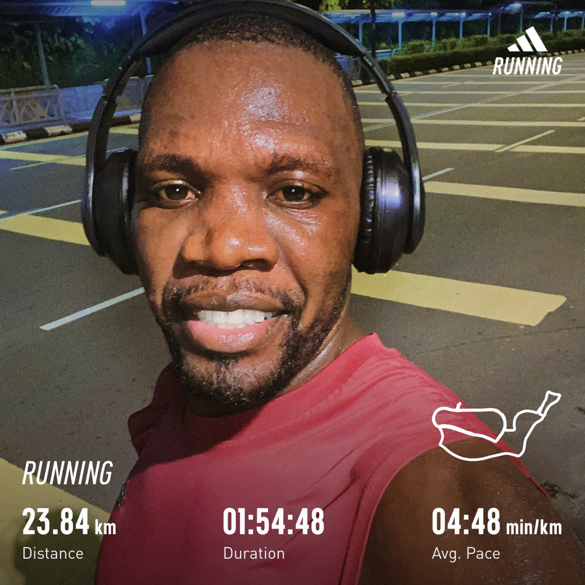 arthurKadima's tweet photo. Don't be afraid to fail. It's not the end of the world and in many ways, it's the first step toward learning something better and getting better at it. Hello May!!
#RunningWithSoleA
#runningwithtumisole
#runwitharthurk
#nikerunning
#adidasruntastic
#runaddicted 
#halfmarathon
#IPaintedMyRun 
#RunningWithLulubel
#Run2024
#NeverGiveUpFindAWay