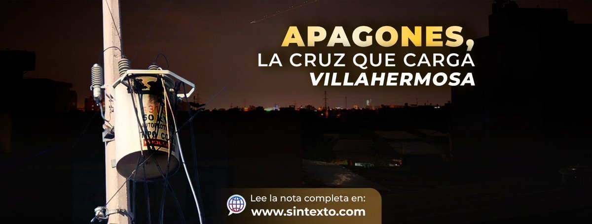 En esta temporada de #calor, la demanda de #energíaeléctrica se incrementa y eso evidencia el pésimo estado en que se encuentra la red de distribución, y  los apagones y fallas en el suministro están a la orden del día.
Nota 👉 acortar.link/jiwCs4
#sintexto