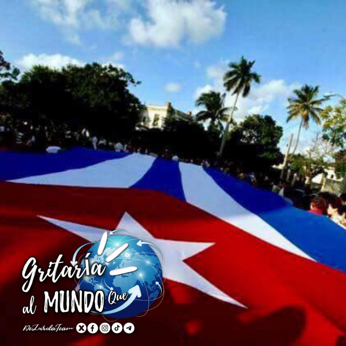 #GritaríaAlMundoQue 📢📢 AQUÍ NO SE RINDE NADIE 💪🇨🇺 #DeZurdaTeam 🤝🐆 @DeZurdaTeam_