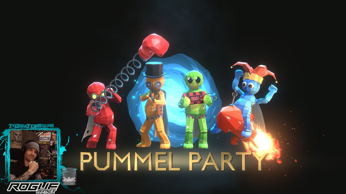 LIVE NOW: You Voted: Pummel Party + Billions & SFD: Twitch.tv/ThreatDesigns
#PummelParty @share_stream @TwitchReTweets @TwitchSharing