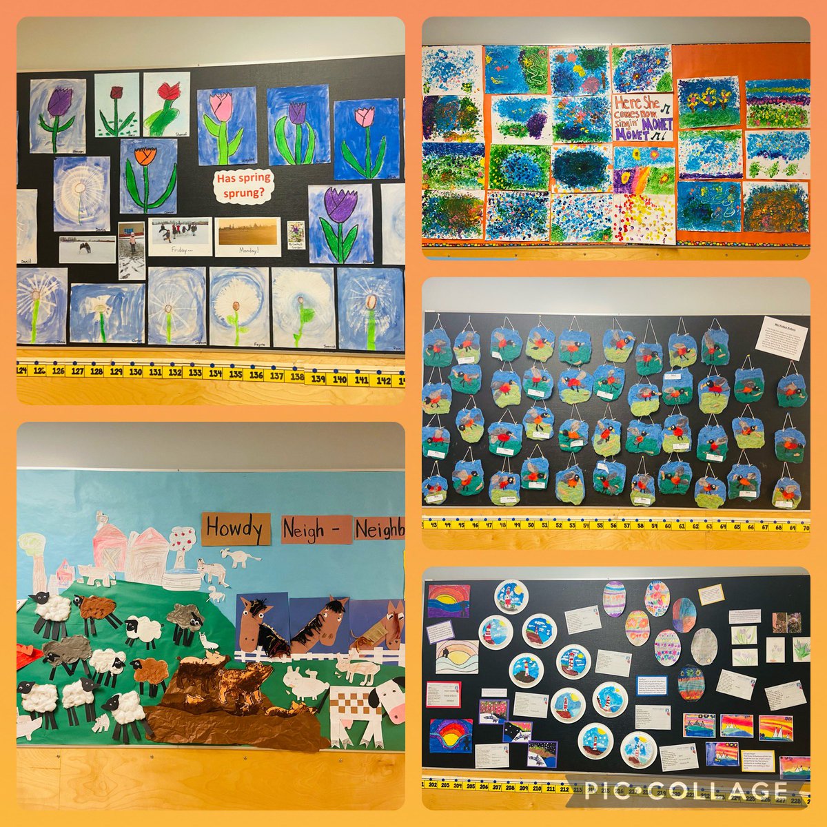 Spring is in the air @RadissonParkCBE! Our halls are blooming with beautiful representations of learning! #WeAreCBE @yyCBEdu @CBEArea3 @JoannePitman5 #RPSLearns