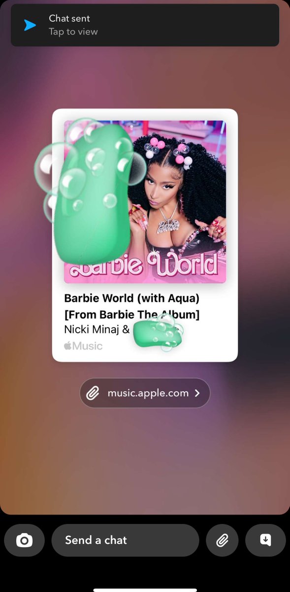 Snapchat Barbz are going at it too🤣