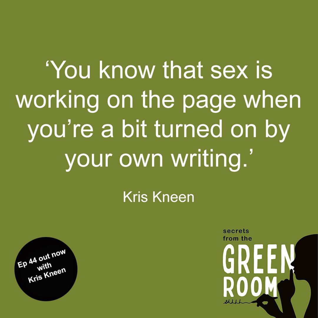 Sex scenes are notoriously difficult to write but Kris Kneen is well-known for her erotic fiction. In our latest ep they talk about how to nail writing sex and the body. Listen on Apple here (or wherever you get your pods): podcasts.apple.com/au/podcast/sec…