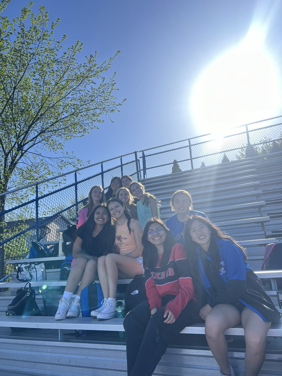 WHEELINGHSLAX's tweet photo. Team bonding supporting girls soccer on this beautiful evening! Go Cats! 🐱⚽️💙 https://t.co/LOg8O9T4rr