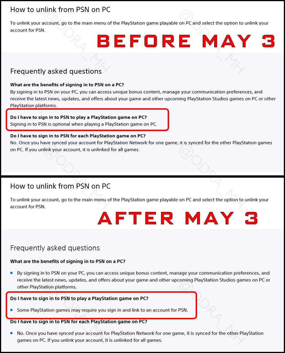 Sony is covering their tracks after the Helldivers 2 debacle!

<a href="/Sony/">Sony</a>, are you trying to gaslight all the customers that are going to lose access to a game they paid for because PSN is not available in their countries?

The internet doesn't forget.