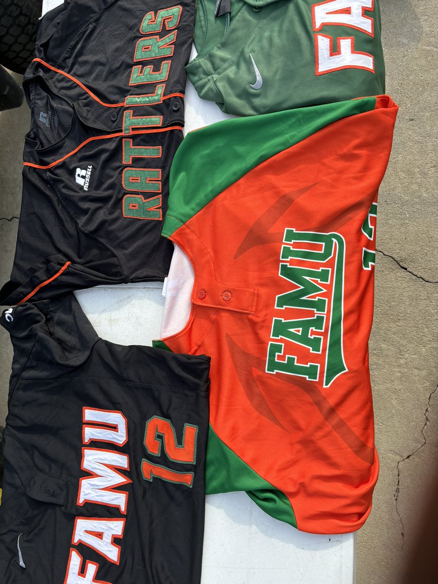 Get your baseball authentic jerseys at the BCU vs FAMU baseball game today and tomorrow only!