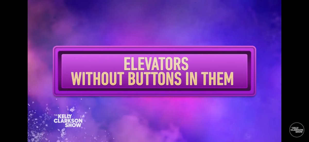 I’ve never seen an elevator that didn’t have buttons inside 🤨@KellyClarksonTV @JerrySeinfeld #kellyclarkson #elevator #JerrySeinfeld