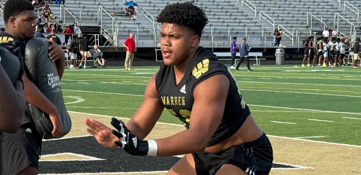 Iowa and West Virginia are standing out to Indianapolis Warren Central OL Cameron Herron who is also high on Cincinnati and Northwestern. Story here: on3.com/news/hoosier-s…
