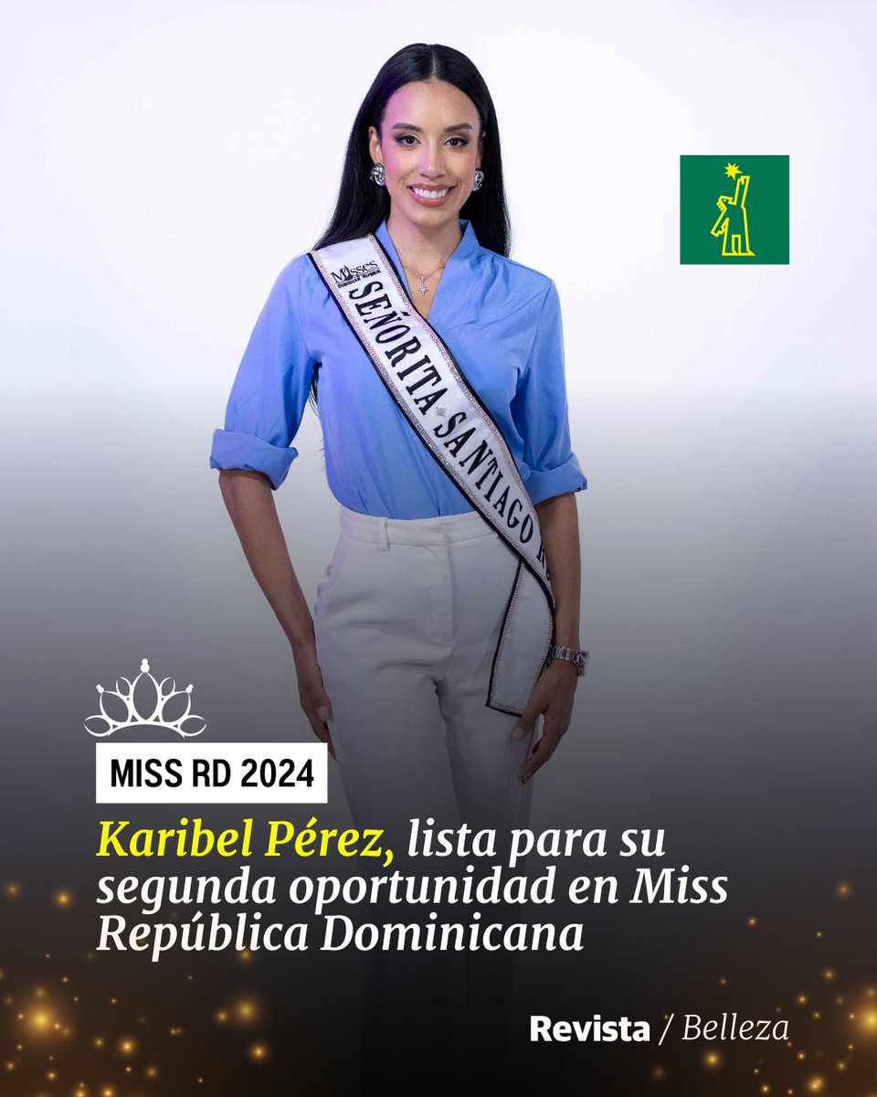 DiarioLibre's tweet photo. 🧕 |#CulturaDL| Karibel Pérez representa a Santiago en el Miss República Dominicana
🔗https://t.co/ad3HISNA0b
#DiarioLibre #KaribelPérez #MissRepDom https://t.co/GdcfELnZvi