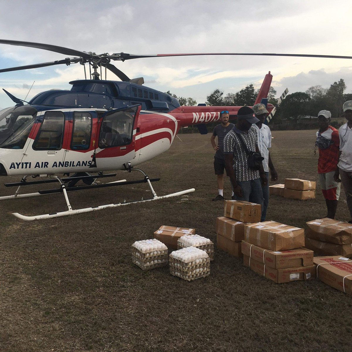 The Haiti Air Ambulance team brought smiles to many children's faces this week! We had the privilege of delivering food to orphanages in need.