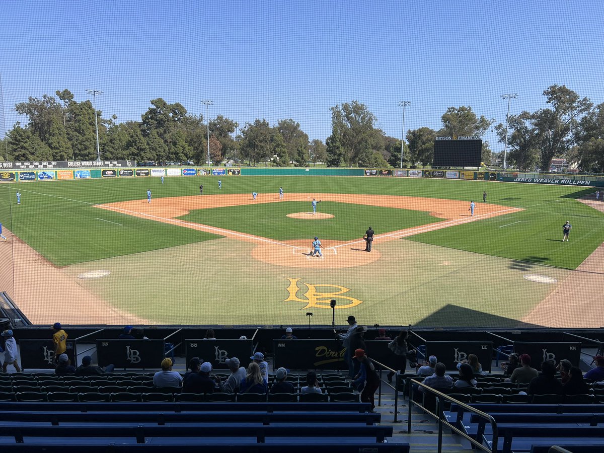 Wilson baseball (@LBWilsonBruins) hosting El Segundo at Blair Field in the first round of the CIF Southern Section Division 3 playoffs. @presstelegram @DamianCalhoun