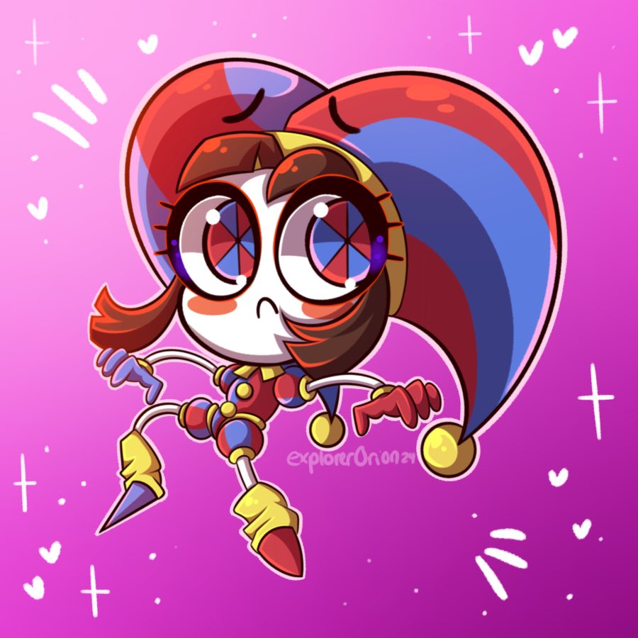 Explorer0rion's tweet photo. Pomni ❤️💙

#TADC #DigitalCircus https://t.co/gmggCItPLf