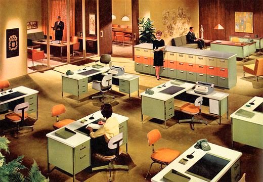 The Steelcase Coordinated Office from Fortune Magazine, November 1964