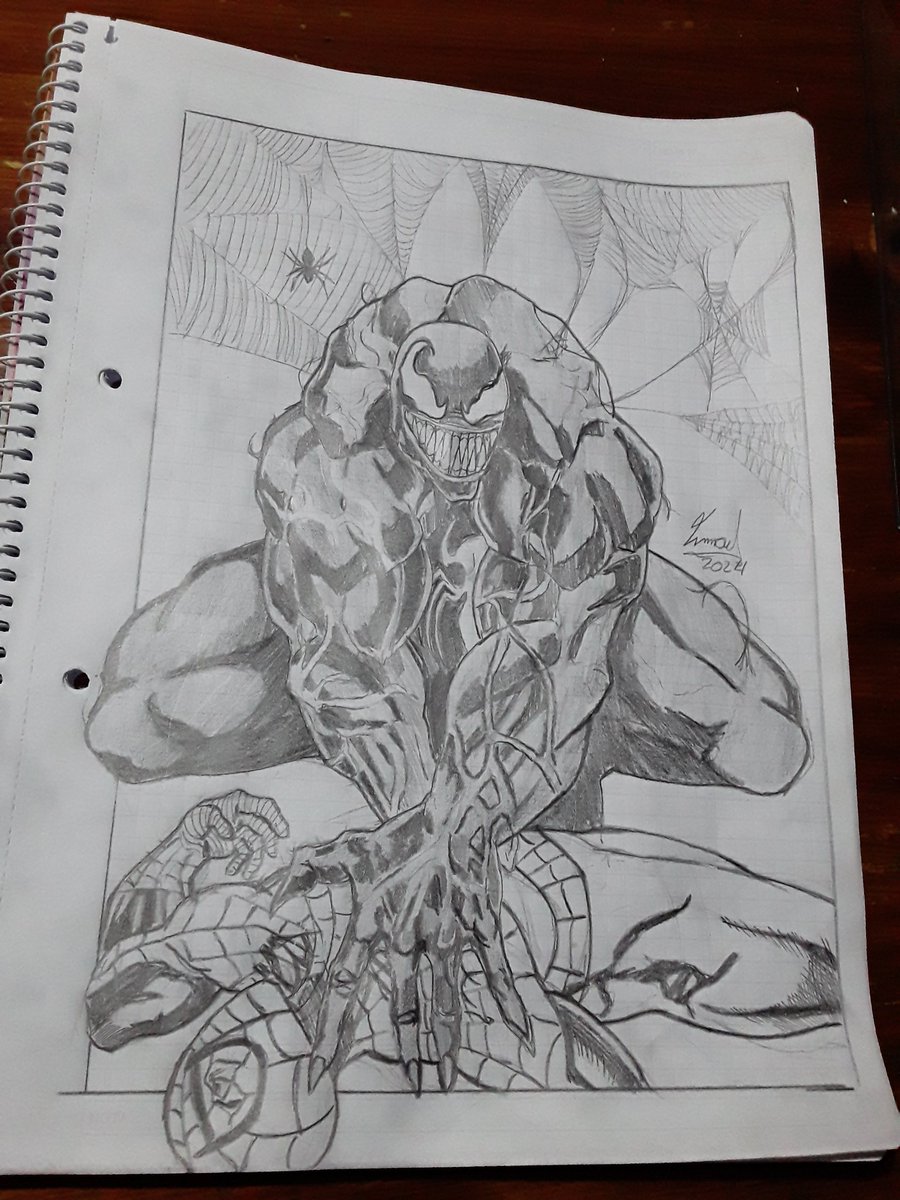 dibujos1403's tweet photo. #spiderman #venom https://t.co/qNU69VlDWe