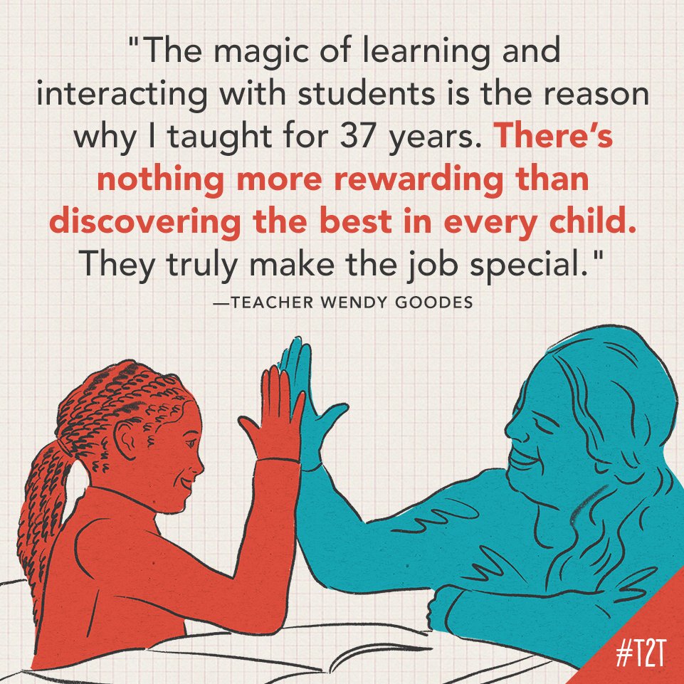 Some things in the #TeacherLife never lose their magic, says T @WendyGoodes.

#TeacherHeart