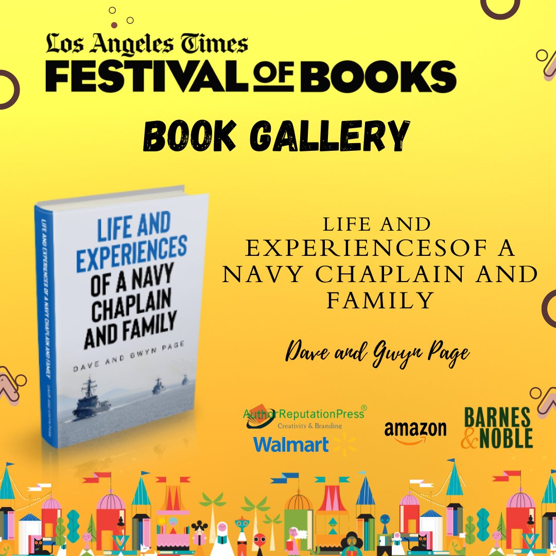 “Life And Experiences Of A Navy Chaplain And Family” by Dave and Gwyn Page was displayed at the 2024 Los Angeles Times Festival of Books (LATFOB) – Book Gallery

tinyurl.com/tabp9yr5  via @ARPressLLC