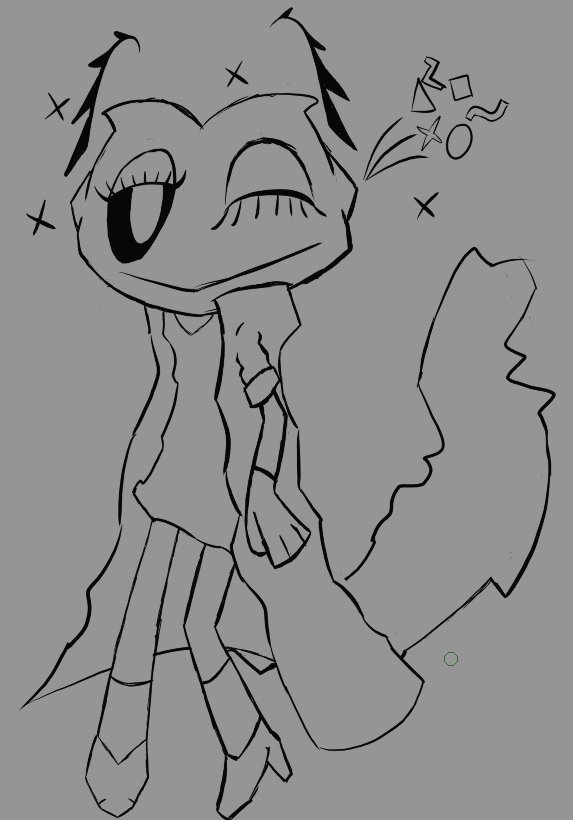 (WIP)

'Cause we are living in a material world
And I am a material girl
You know that we are living in a material world
And I am a material girl

Her name is Glam Gecko, based off of the leaf Gecko. (Thank @get_cheesed_ for the idea of the leaf Gecko)