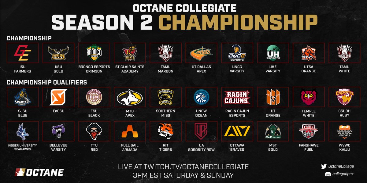 Octane Collegiate tweet media