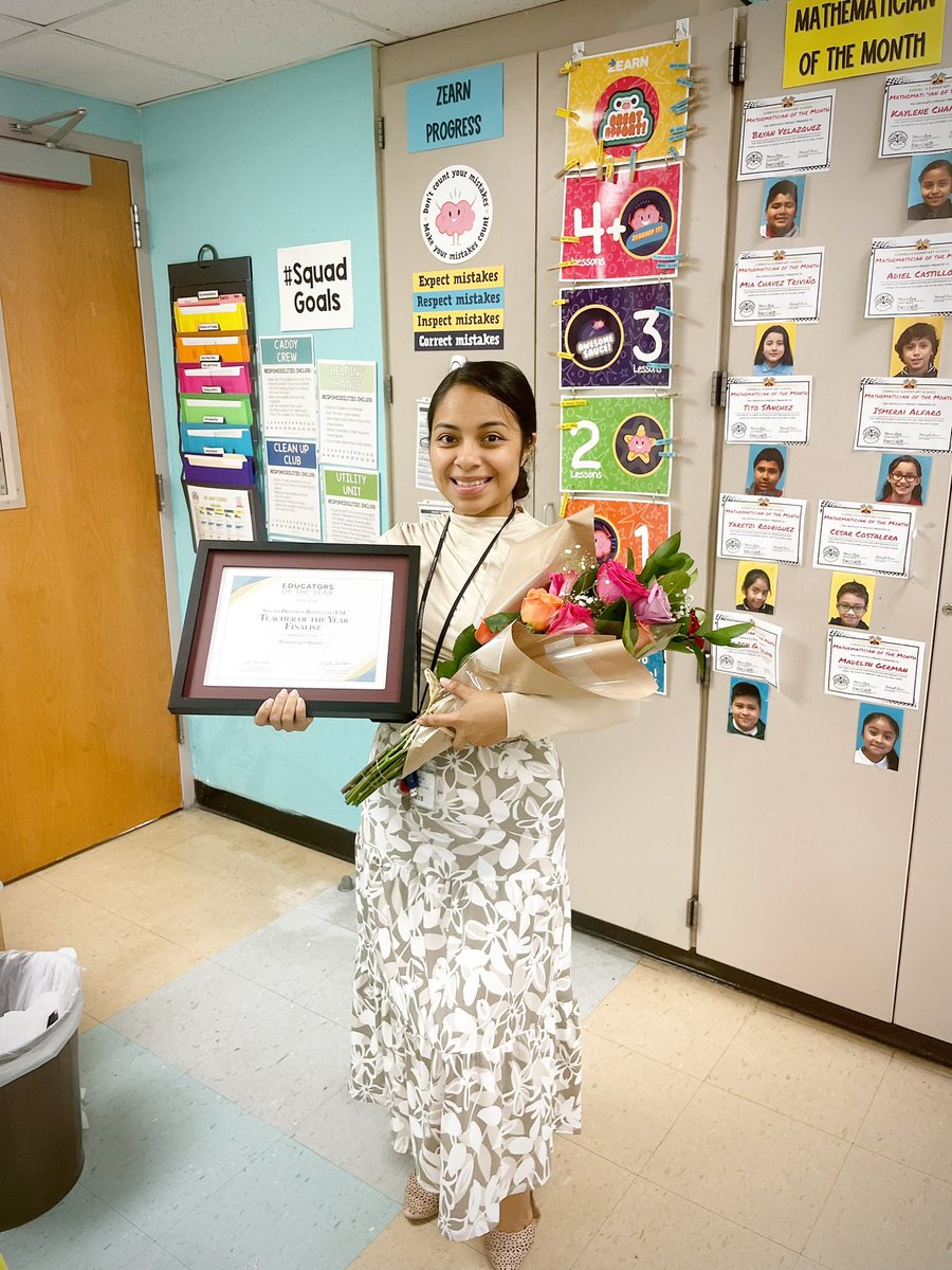 I am humbled to represent @HISDSouth as the Elementary Bilingual Teacher of the Year Finalist among our district’s amazing educators. All glory to God for his favor and grace in being called to serve emergent bilingual students. Thank you @HISDMultiPrgms for this honor! 💛