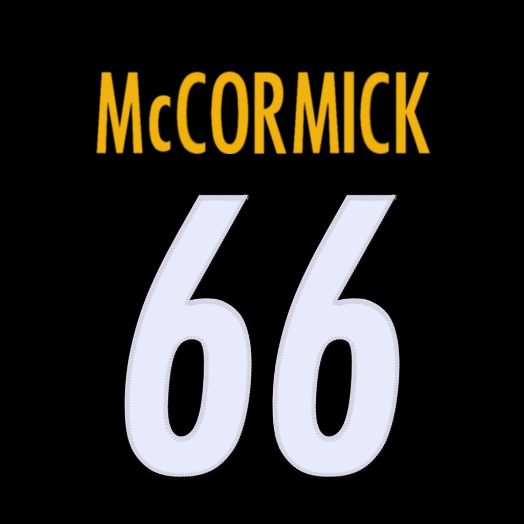 Pittsburgh Steelers OL Mason McCormick (@MasonLMcCormick) is wearing number 66. Last assigned to James Nyamwaya. #HereWeGo