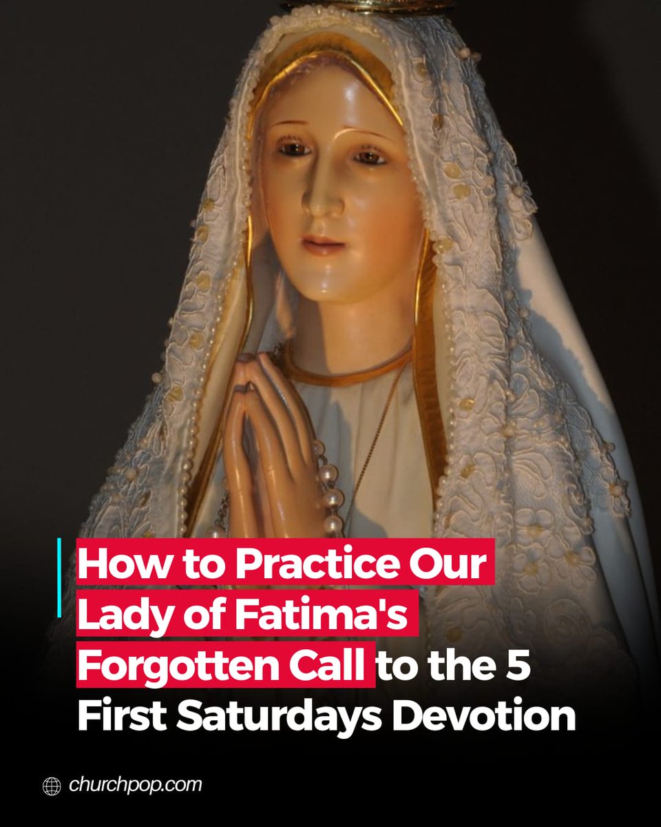 How to Practice Our Lady of Fatima's Forgotten Call to the 5 First Saturdays Devotion Do you know how to practice Our Lady of Fatima's Five First Saturdays Devotion? In 1917, Our Lady of Fatima appeared six times to the three shepherd children–Lucia dos Santos, Francisco Marto,…