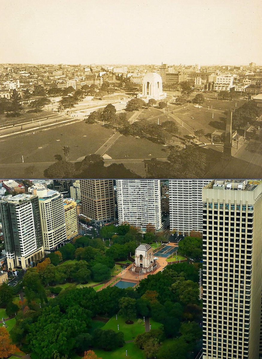 1937 ~ 2019
From the archive.
ANZAC War Memorial and Pool of Reflection in Hyde Park.
Images @cityofsydney / K.Sundgren.