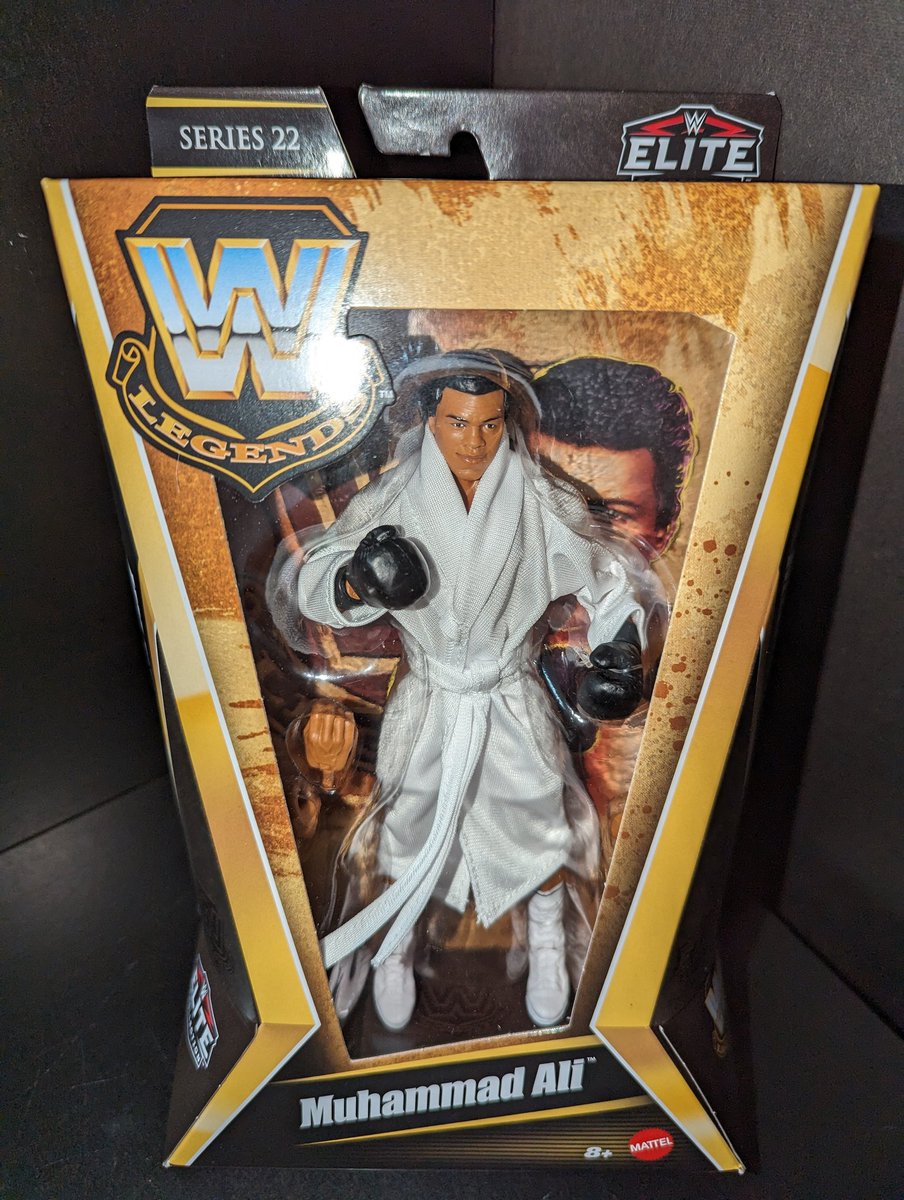 The true People's Champion!
I simply had to have this. Period.

@MuhammadAli @wwe #ClassicWrestling #ClassicBoxing #WrestlingActionFigures #WrestlingCollectables